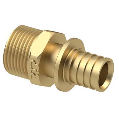 Муфта переходная НР 25*1 латунь акс.