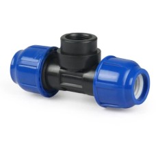 Тройник компрессионный ВР d 25x3/4quot; PN16, РТП