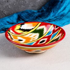 Супница Риштанская Керамика «Атлас», 1,1 л, d=23 см, керамика, разноцветная
