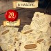 Адвент - календарь «Школа волшебства», 20 писем, аппликации, роспись, поделки