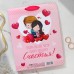Конверт для денег на свадьбу, открытка, 6 листов, 16.3×21.3 см «Счастливым молодоженам»