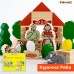 Конструктор «Первые сказки: Колобок, Курочка Ряба, Теремок», 30 элементов