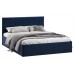  Джоли Кровать Универсальная Тип 1 (1600) Микровелюр Wellmart Blue