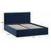  Джоли Кровать Универсальная Тип 1 (1600) Микровелюр Wellmart Blue