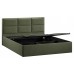 Стелла Кровать с ПМ Тип 1 (1600) и заглушиной Микровелюр Jercy Deep Green