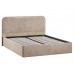  Тиффани Кровать с ПМ Тип 1 (1600) и заглушиной Микровелюр Wellmart Dark Beige