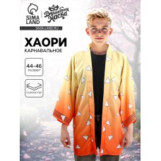 Карнавальное хаори «Демонический клинок», р. 44-46 (M), жёлтая
