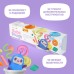 Тесто для лепки BabyDough, набор 4 цвета (белый, оранжевый, нежно-желтый, нежно-голубой)