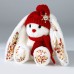 Мягкая игрушка зайка «Зимняя Li »