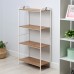Стеллаж «Валенсия 24W», 65,5×30×120,5 см, белый