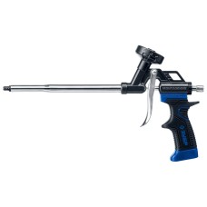 Пистолет для монтажной пены ЗУБР МОНТАЖНИК, с тефлоновым покрытием корпуса и сопла.