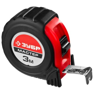 Рулетка 3*16 мм ЗУБР ЭКСПЕРТ с автостопом, профессионал