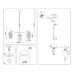 Подвесная люстра Ambrella Light High Light Heigh Light LH56031