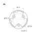 Ландшафтный светильник Arlight LGD-LANDMARK-BOLL-H1000-20W Warm3500-MIX 047691