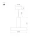 Подвесной светильник Arlight SP-Eric-R250-8W Warm3000 035924