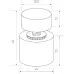 Диммер Arlight SR-NAVE-R24-2CH-BK (12-24V, 96-192W, DIM-CCT) 046134