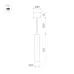 Подвесной светильник Arlight SP-PIPE-HANG-L600-R30-9W Warm3000 (GD, 24 deg, 230V) 038644