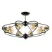 Люстра на штанге Arte Lamp Glasgow A1963PL-8BK