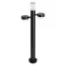 Наземный низкий светильник Arte Lamp Budapest A2360PA-3BK