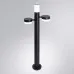 Наземный низкий светильник Arte Lamp Budapest A2360PA-3BK