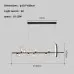 Люстра Delight Collection KG1233P-10 black/clear