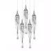 Подвесной светильник Delight Collection Goddess Tears 5R chrome