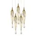 Подвесной светильник Delight Collection Goddess Tears 5R gold