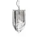 Люстра потолочная, хром, акрил  d.h.48см Garda Decor 91GH-3503
