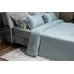 Простыня на резинке тенсель бирюзовая Garda Decor 144HF-70606