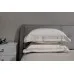 Простыня на резинке тенсель жемчужная Garda Decor 144HF-40406