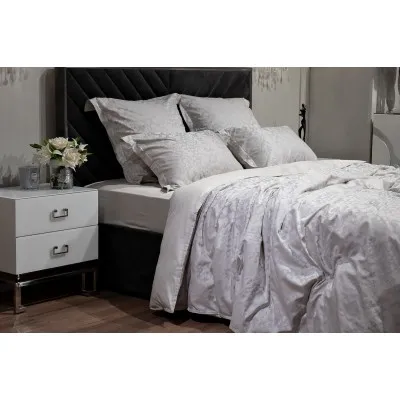 Простыня сатин бежевый Garda Decor 130HB-00044