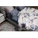 Простыня тенсель синяя Garda Decor 144HF-10405