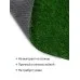 Газон искусственный, для спорта, ворс 40 мм, 1 × 2 м, зелёный, Greengo