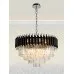 Подвесная люстра Natali Kovaltseva Darian DARIAN 76017/10C CHROME BLACK