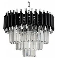 Подвесная люстра Natali Kovaltseva Darian DARIAN 76017/5C CHROME BLACK