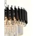 Подвесная люстра Natali Kovaltseva Darian DARIAN 76017/5C CHROME BLACK