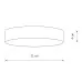 Накладной светильник Nowodvorski Lid Round Led White 10413