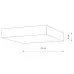 Накладной светильник Nowodvorski Lid Square Led Black 10426