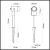 Грунтовый светильник Odeon Light Stima 6647/10GL