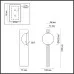 Настенный светильник Odeon Light Reflection 7096/3WL