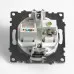 ТВ-розетка и розетка Ethernet RJ-45 без рамки Stekker GLS00-7106-01 49181