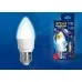 Лампа светодиодная диммируемая (UL-00004295) Uniel E27 7W 4000K матовая LED-C37 7W/4000K/E27/FR/DIM PLP01WH