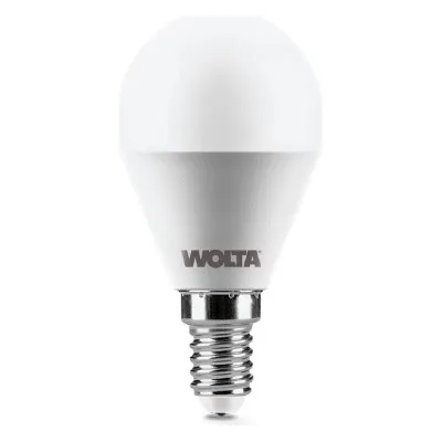 Лампа светодиодная Wolta  E14 12Вт 6500K 25W45GL12E14
