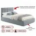 Кровать полутораспальная Selesta с матрасом PROMO B COCOS 2000x1200